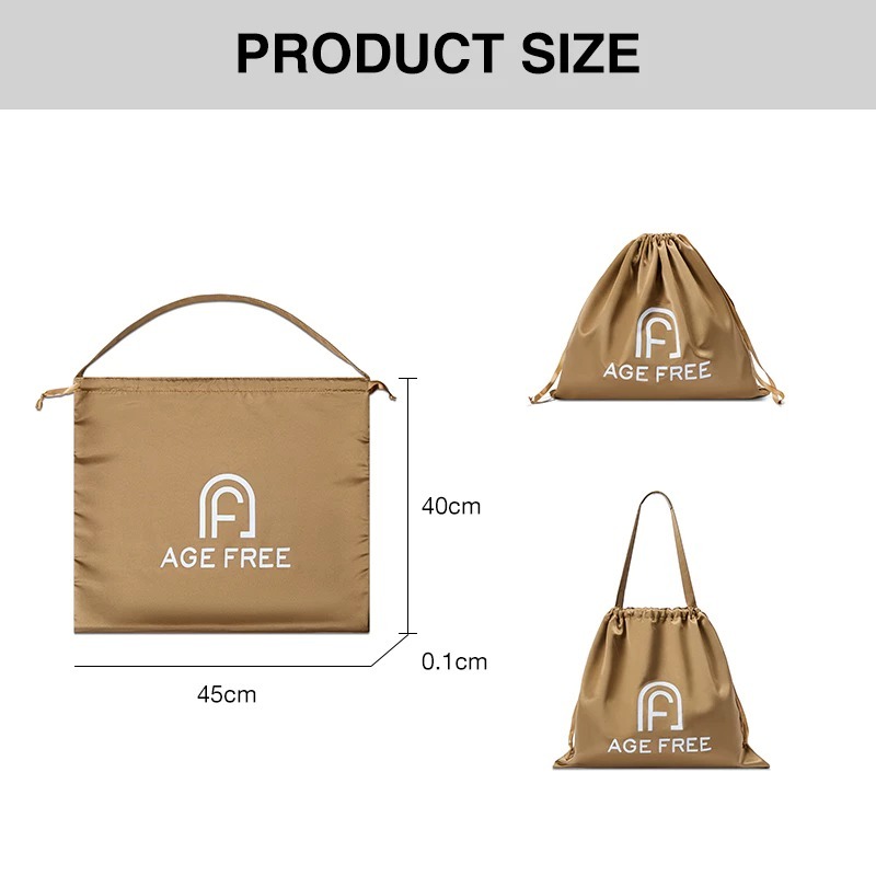 泰國 製作 AGE FREE 22 休閑大容量拉繩袋 手提都可以