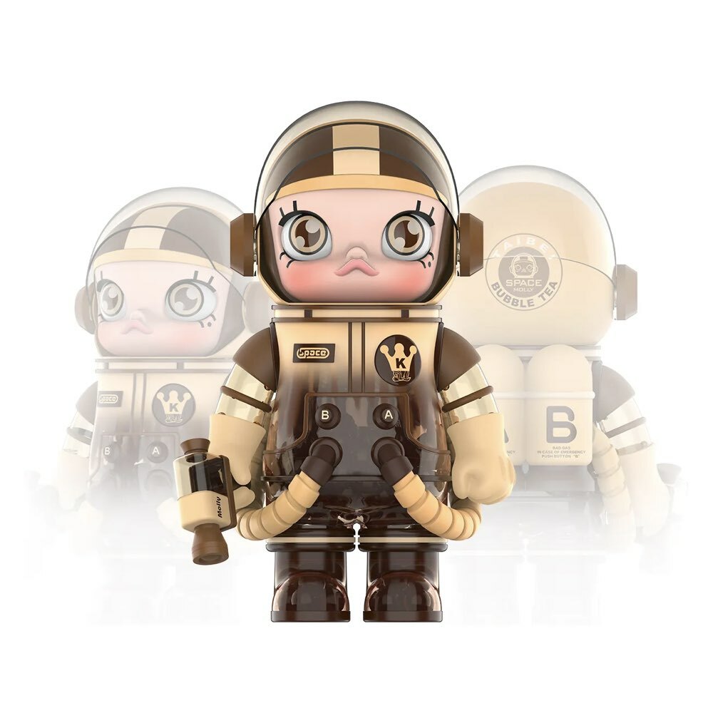 Pop Mart Mega Space Molly 珍珠奶茶 400% PPMT-2409-0071