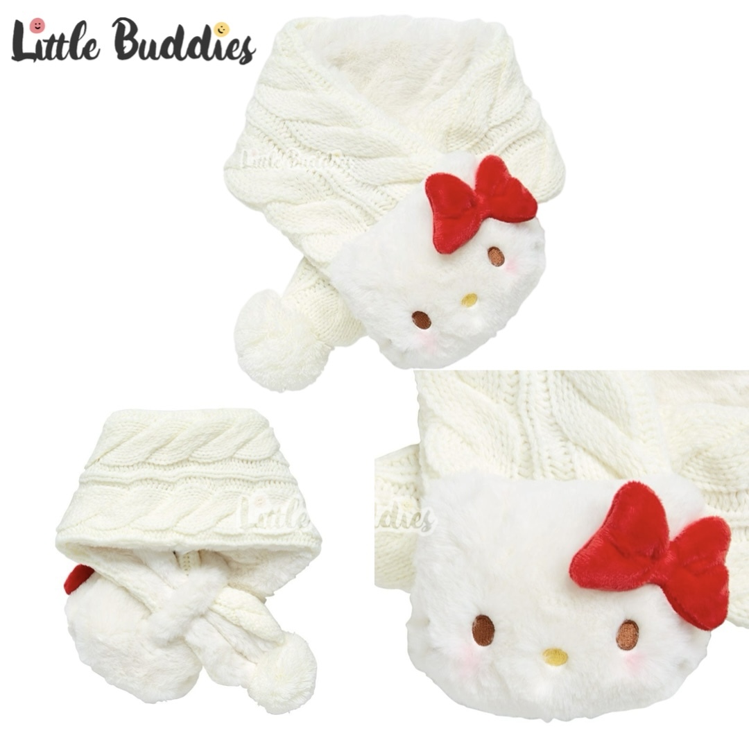 日本 Sanrio 溫暖系列 - 兒童針織圍巾