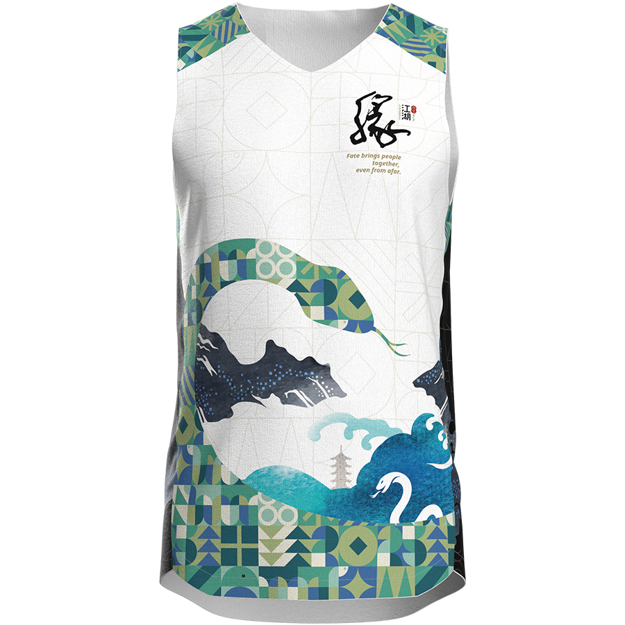 江湖跑堂《蛇緣》運動背心