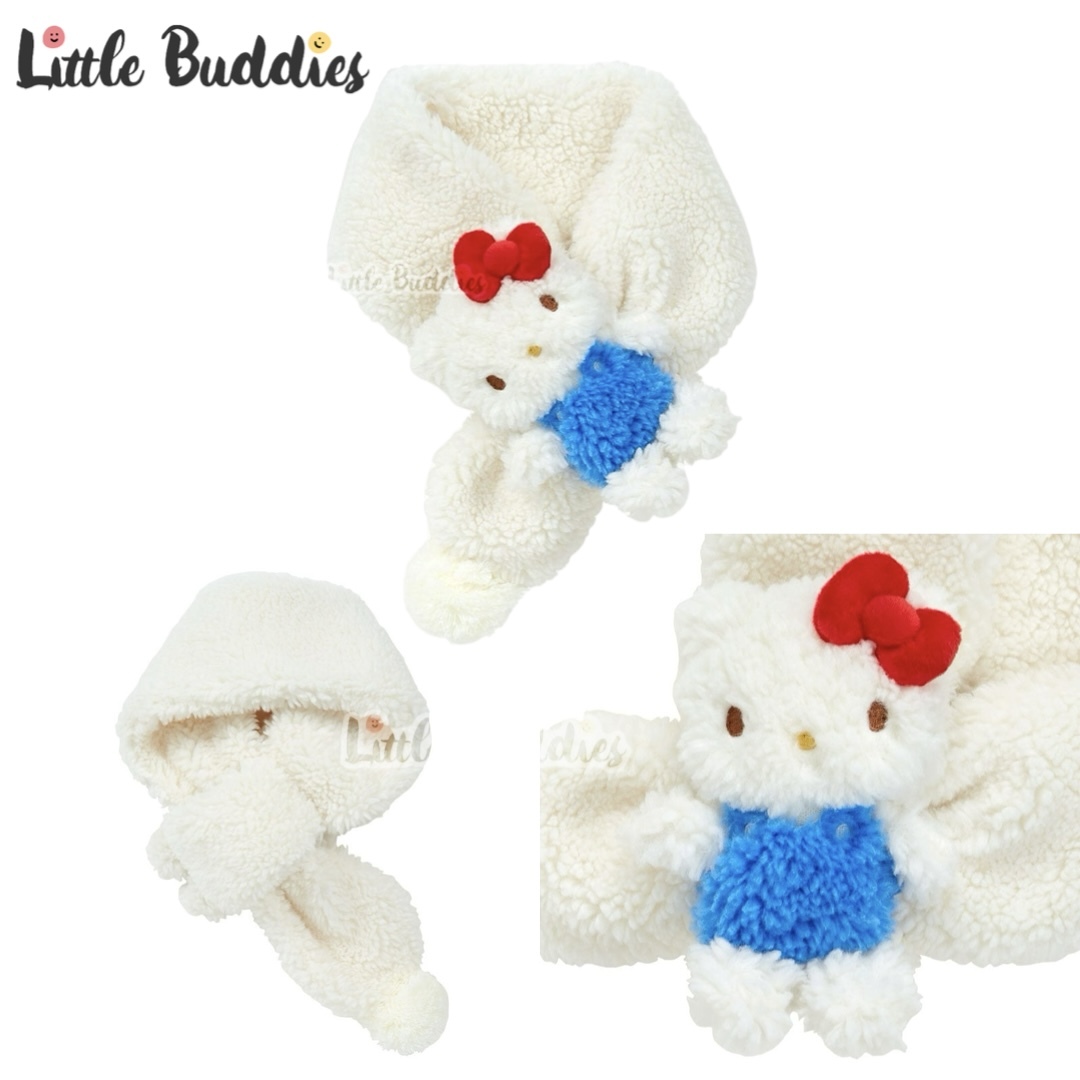 日本 Sanrio 溫暖系列 - 兒童毛毛圍巾