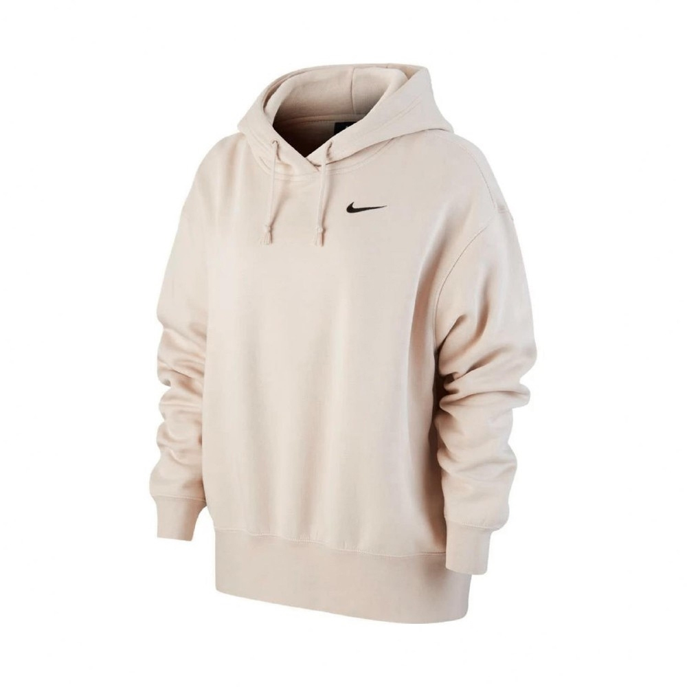 W Nike NSW Hoodie 帽T 奶茶 CZ2591-140
