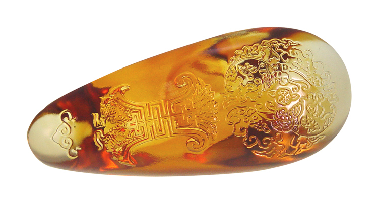 鹿港窯琉璃門把 福運在握 中式古典 家居裝飾 藝術擺件 開業禮品