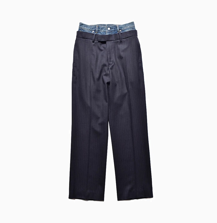 MINEDENIM DENIM DOCKING WOOL PANTS - PRE ORDER ITEM (預訂中)