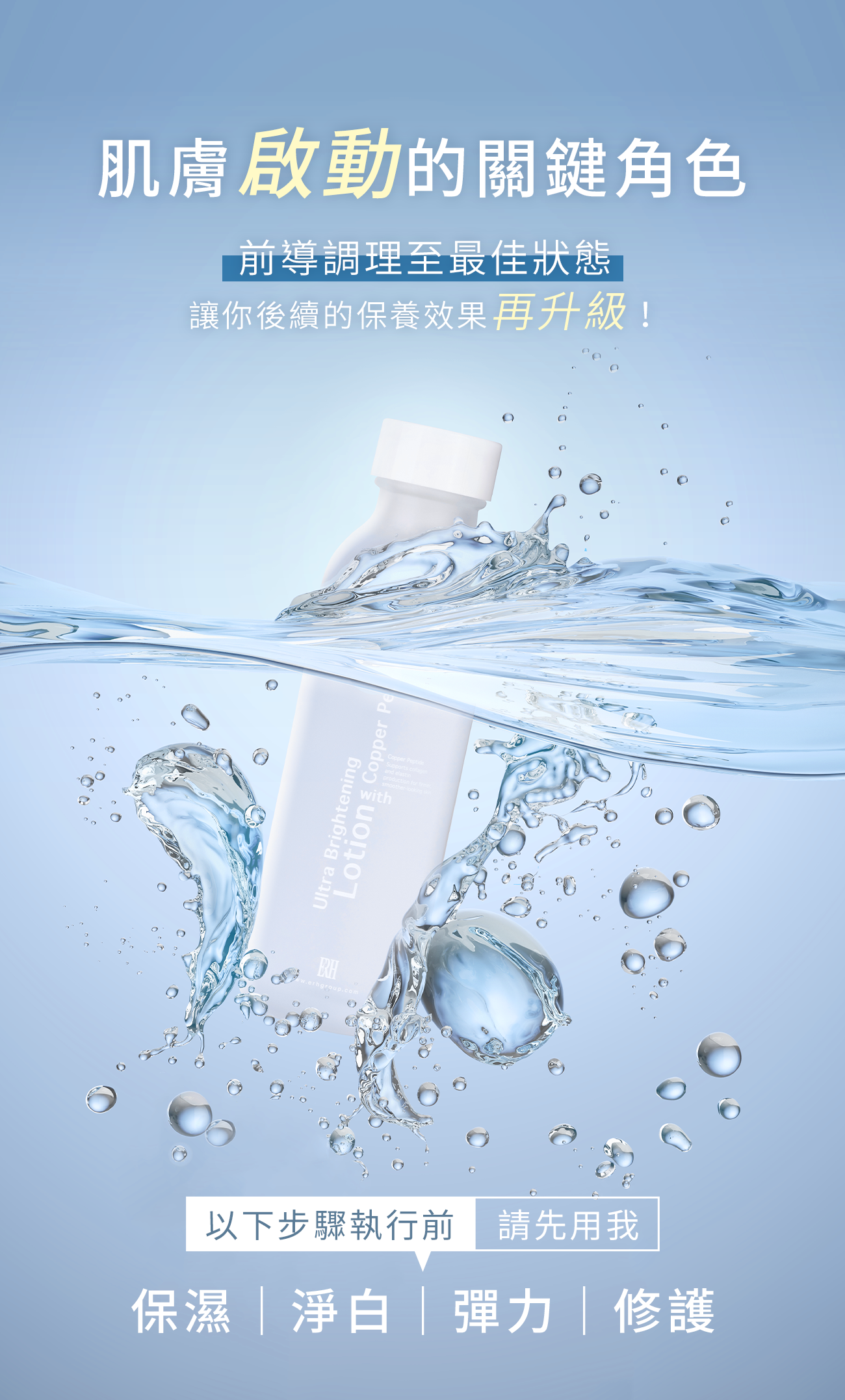 藍銅胜肽機能水