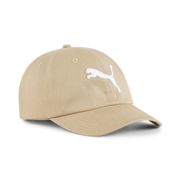 PUMA 帽子 基本系列 卡其 白LOGO 老帽 棒球帽 02458718