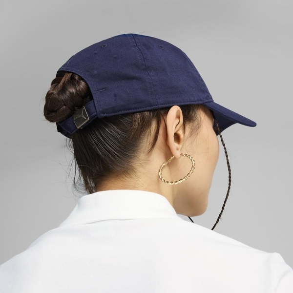 PUMA 帽子 基本系列 深藍 刺繡LOGO 老帽 棒球帽 02550602