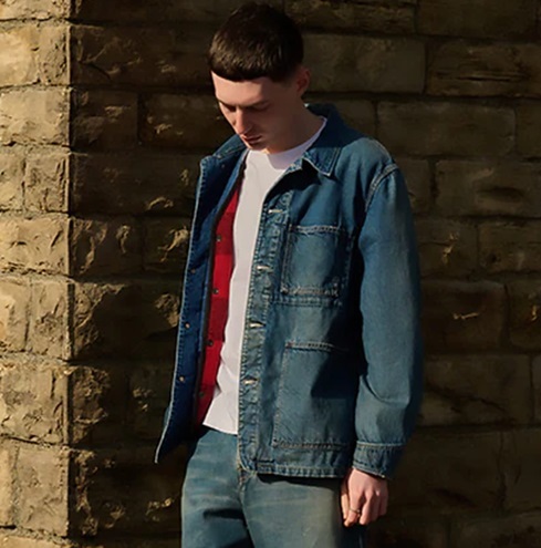 MINEDENIM G.NEP DENIM COVERALL JACKET - PRE ORDER ITEM (預訂中)