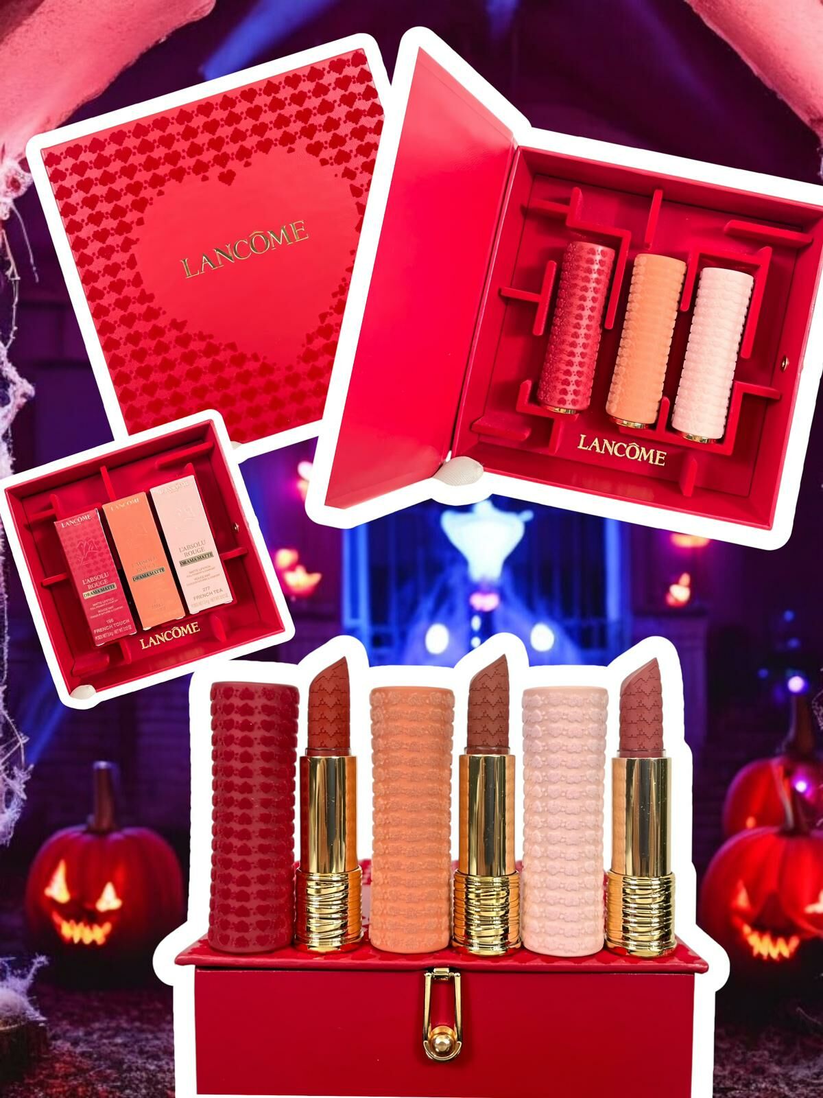 Lancôme煙火唇膏3件套裝💄💋 配禮袋