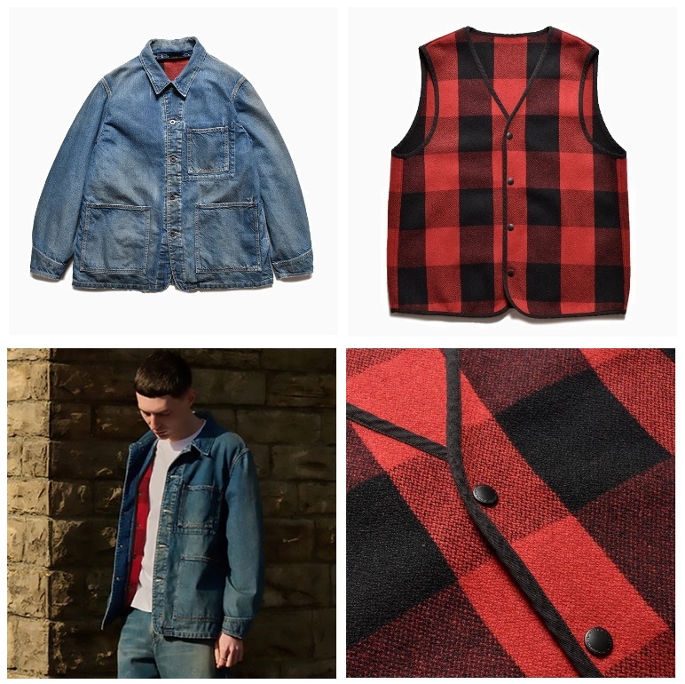 MINEDENIM G.NEP DENIM COVERALL JACKET - PRE ORDER ITEM (預訂中)