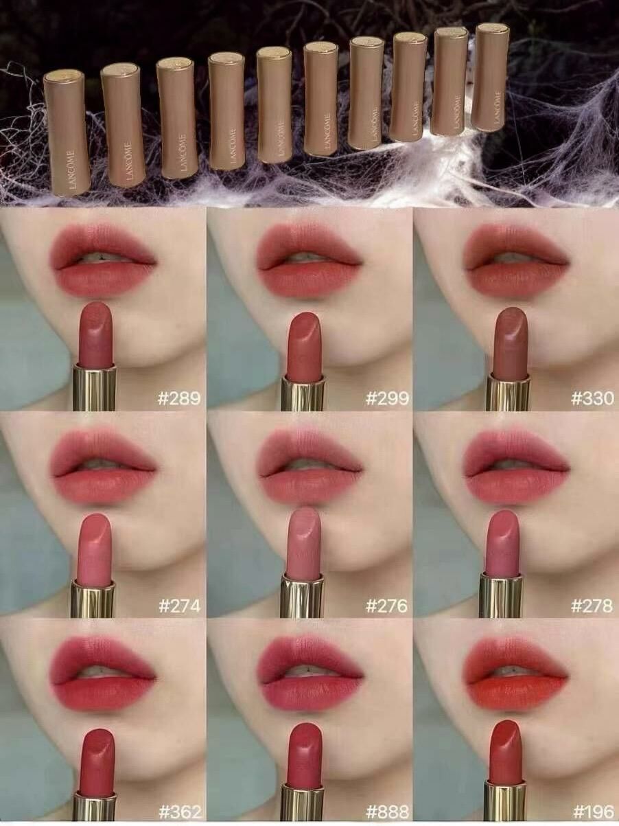 💋Lancôme L'ABSOLU ROUGE瑰麗柔霧啞緻唇膏💄🌹