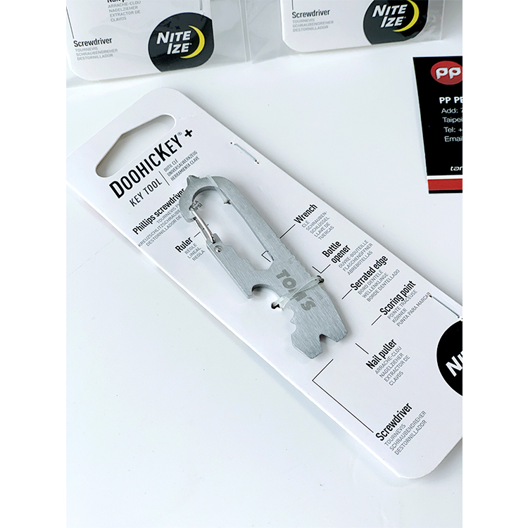 TOM'S DoohicKey+ 多功能鑰匙圈 可當切割器 螺絲起子 開瓶器 除釘器