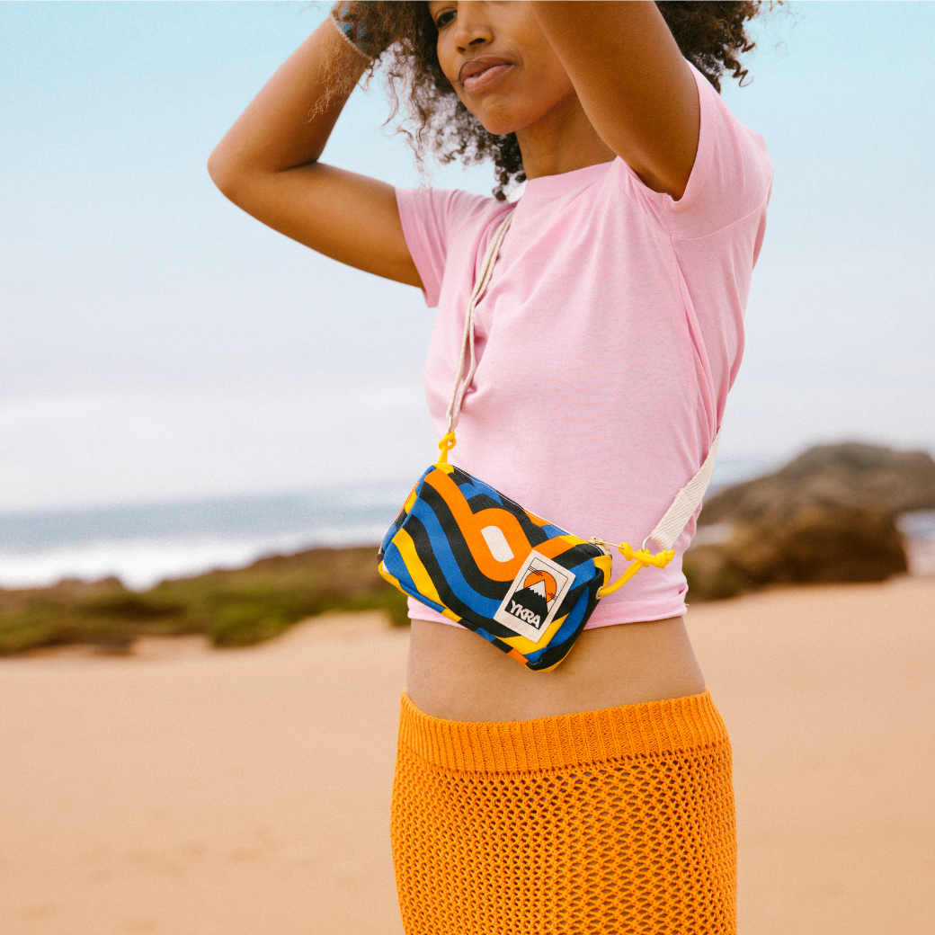 蜿蜒波紋 | 旅行小袋