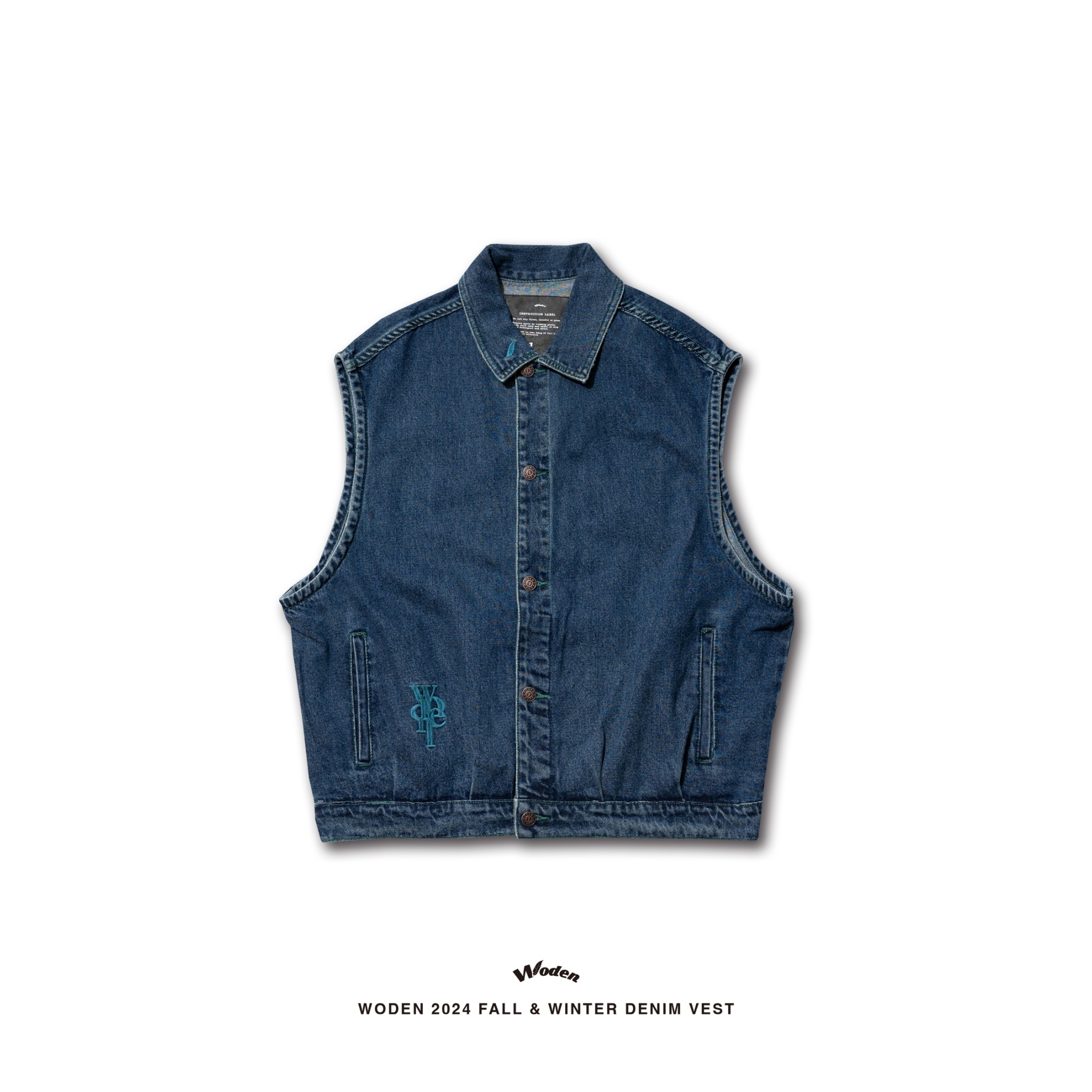 WODEN 2024 Fall & Winter 028 Denim Vest
