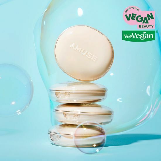 AMUSE Dew Jelly Master Cushion SPF38 PA+++ 15g [Olive Young with Refill Planning Set]