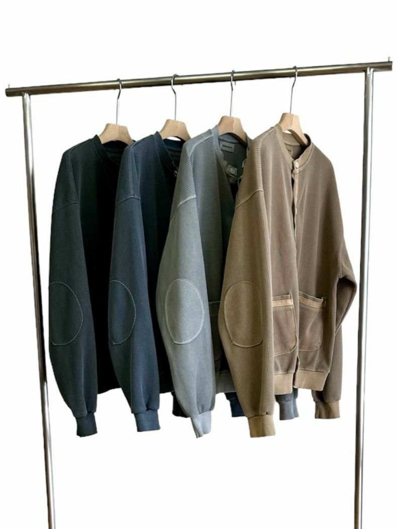 淨色圓領開胸外套 WTVR-002JK