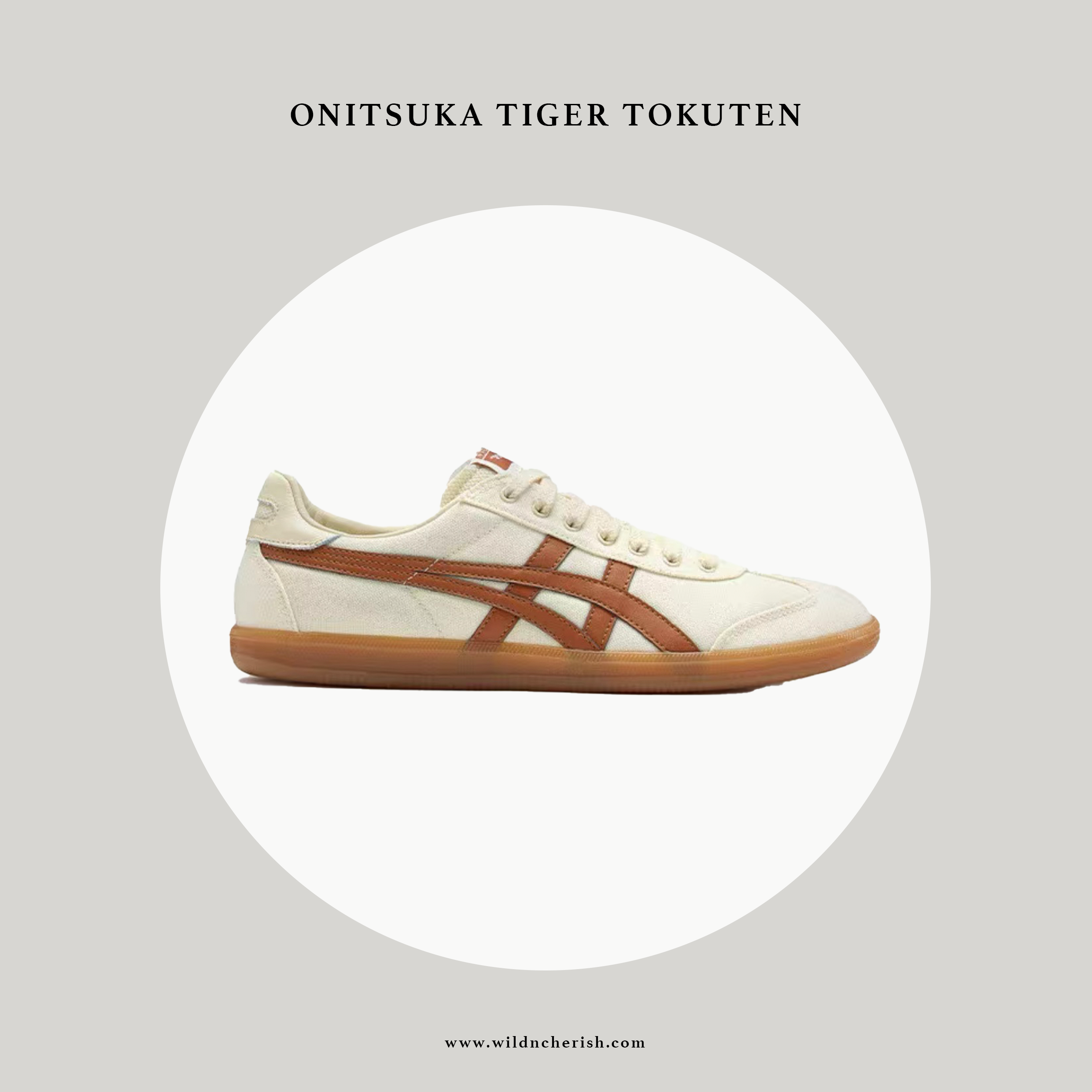預訂 | Onitsuka Tiger Tokuten 焦糖啡色 帆布
