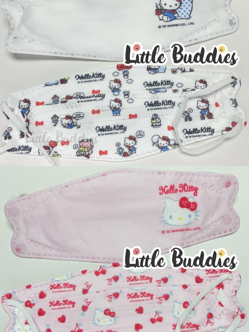 泰版Sanrio KF94立體口罩 成人1包5個