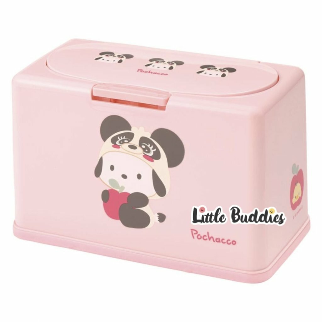 日本Skater Sanrio 熊貓系列可愛口罩收納盒/ 紙巾盒