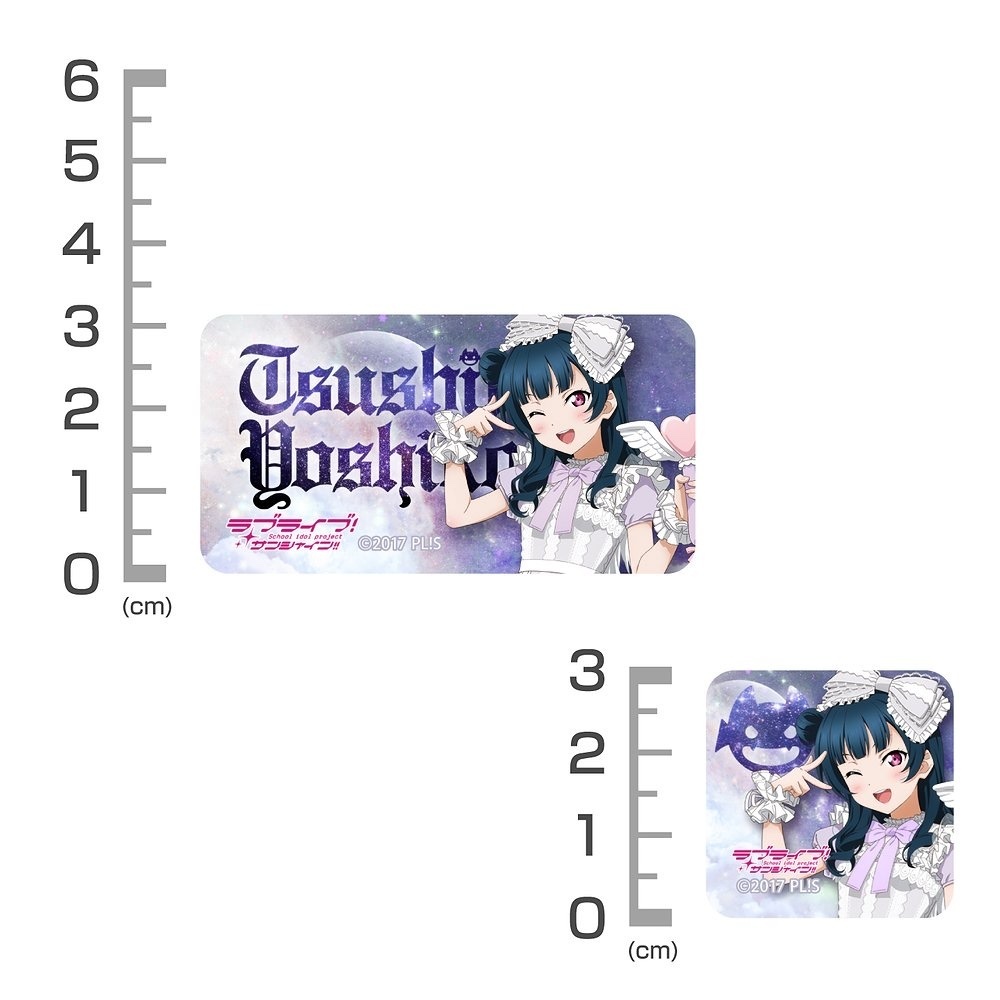 Cospa 1111 描き下ろし 津島善子 ミニステッカーセット ソロコンサートver. [ラブライブ！サンシャイン!!]