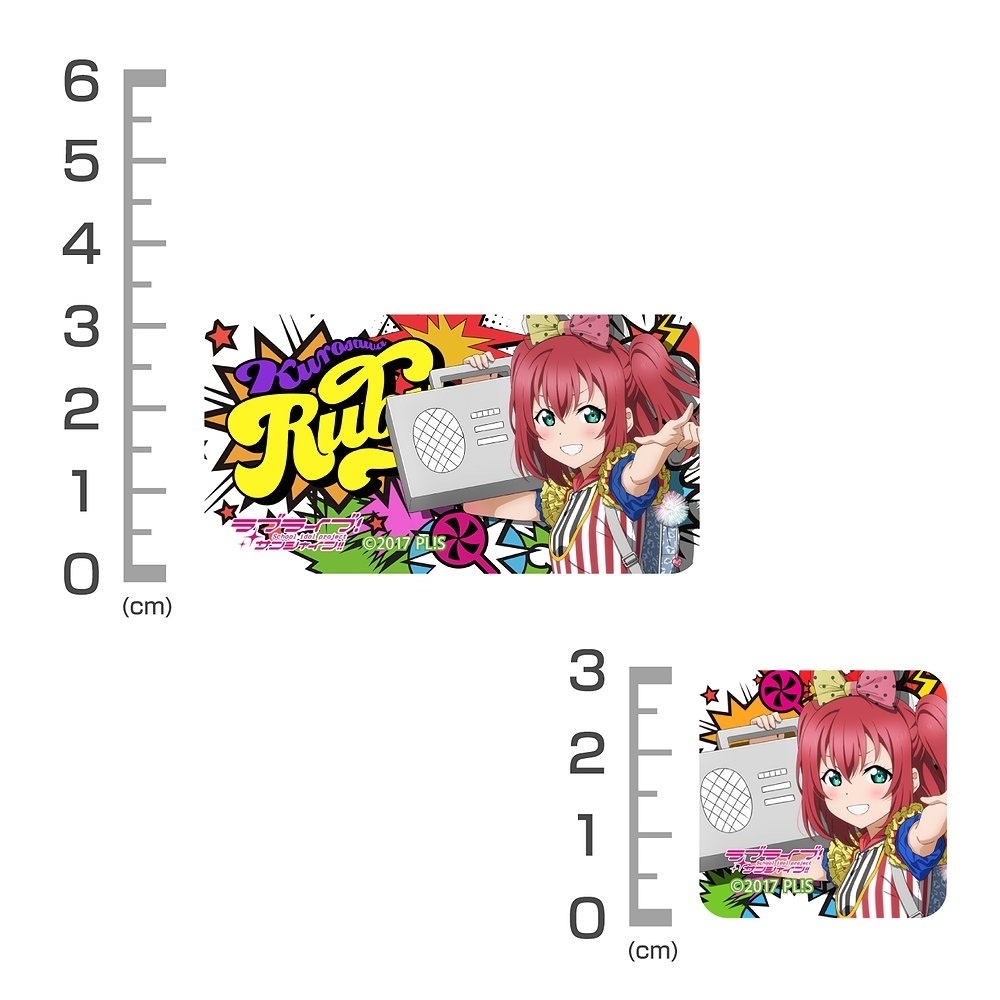 Cospa 1111 描き下ろし 黒澤ルビィ ミニステッカーセット ソロコンサートver. [ラブライブ！サンシャイン!!]