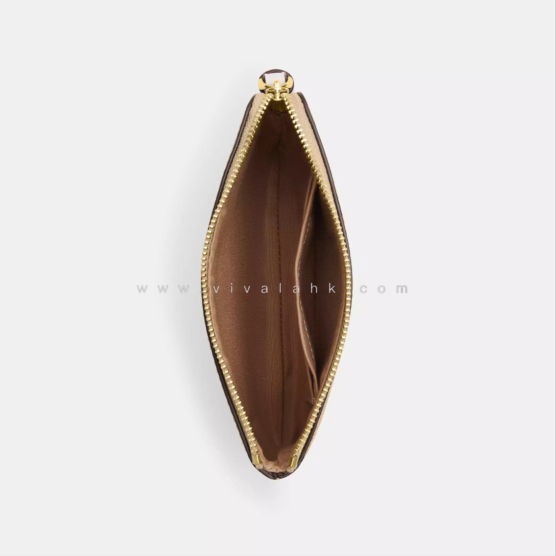 Coach - Corner Zip Wristlet In Signature Canvas With Floral Print (CR973)