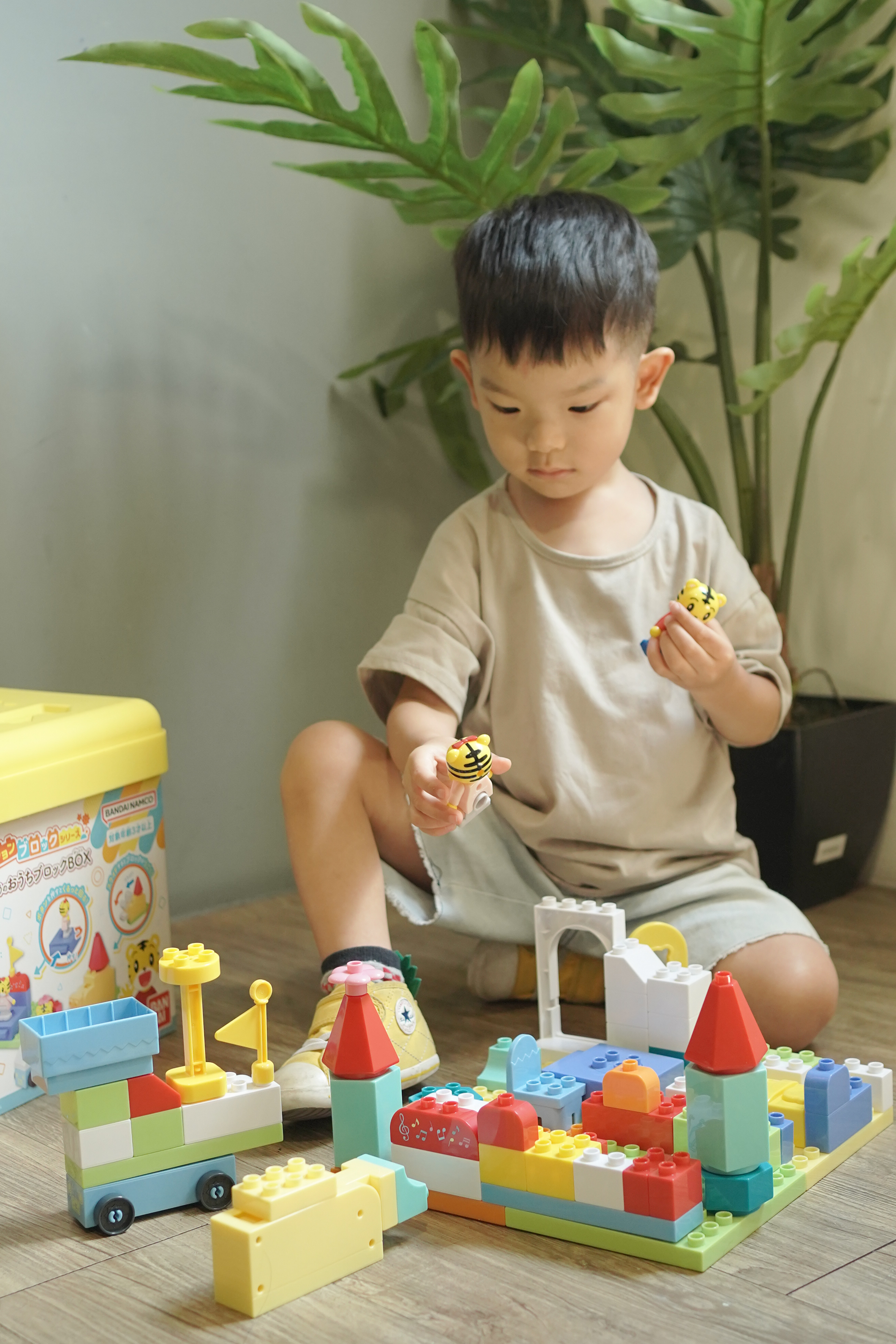 巧虎組裝積木系列 房子收納箱