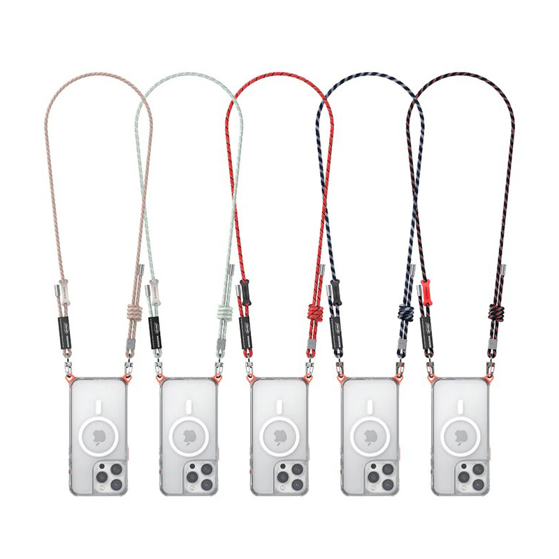 Skinarma Dyno 可調節雙釦掛繩 6mm（附墊片）