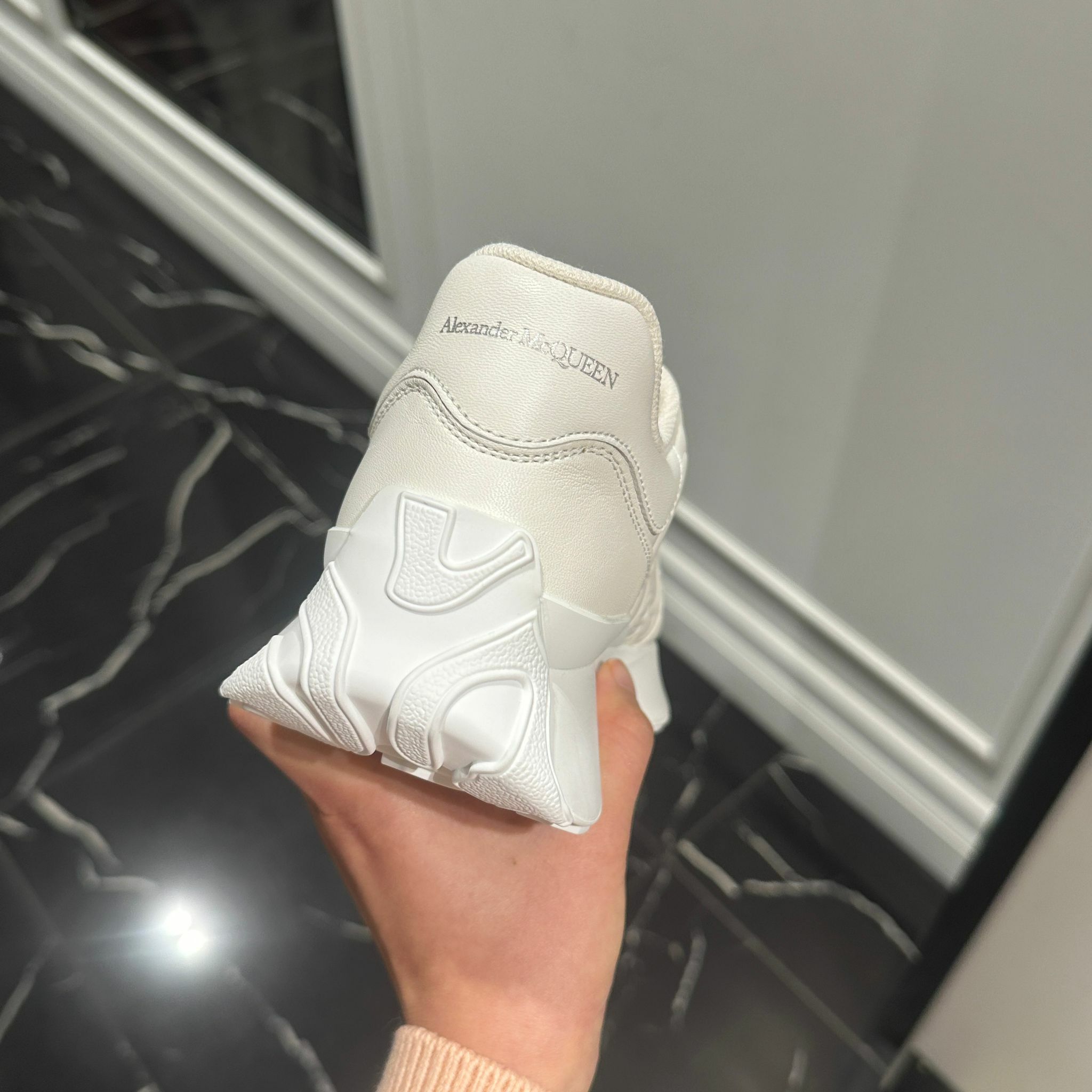 Alexander McQueen sprint runners sneaker white