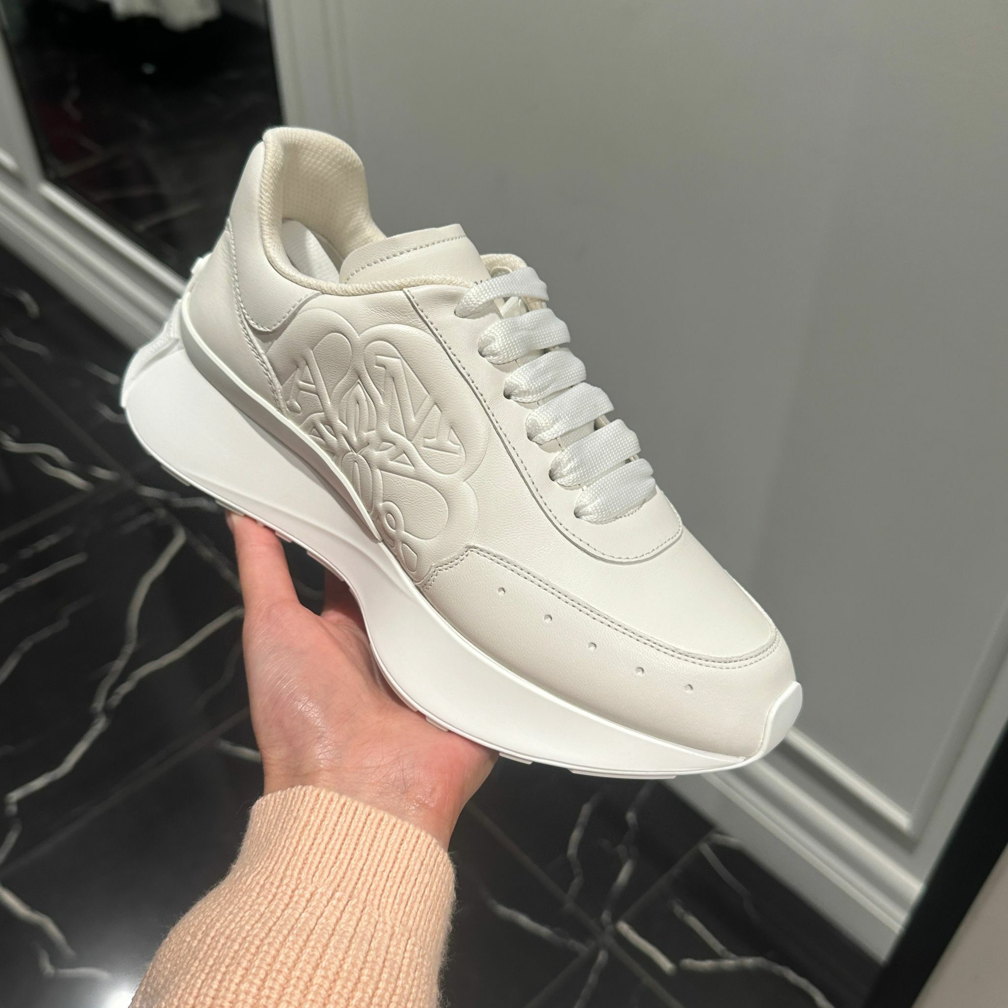 Alexander McQueen sprint runners sneaker white