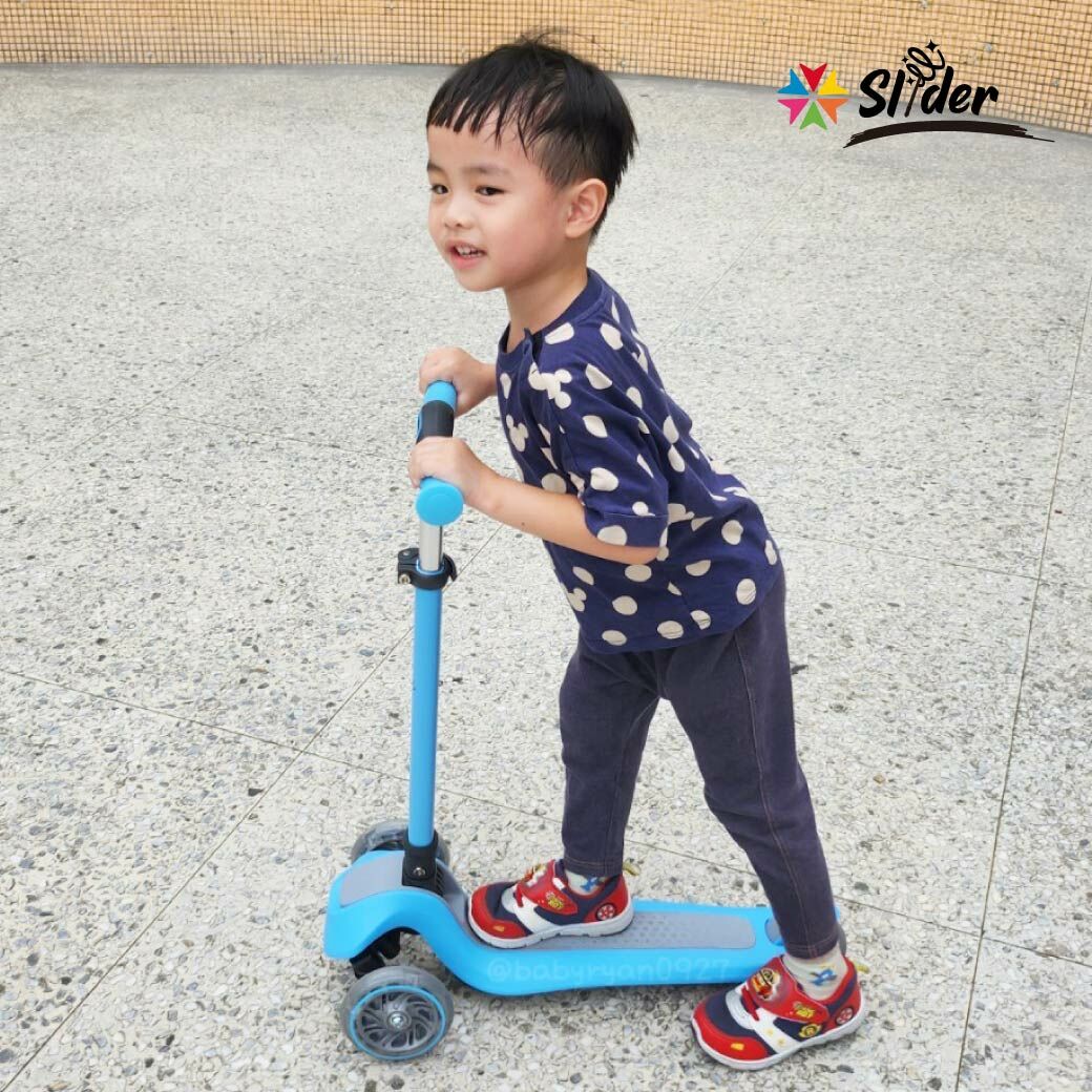 Slider 三輪折疊滑板車 K652_藍