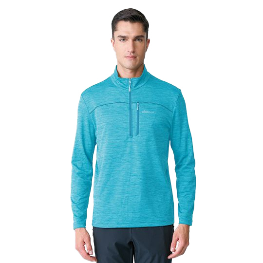 Wildland 荒野 拉鍊鬆餅格保暖機能衣 男款 (3色) 出國/旅行/日常/秋冬 12WB12618