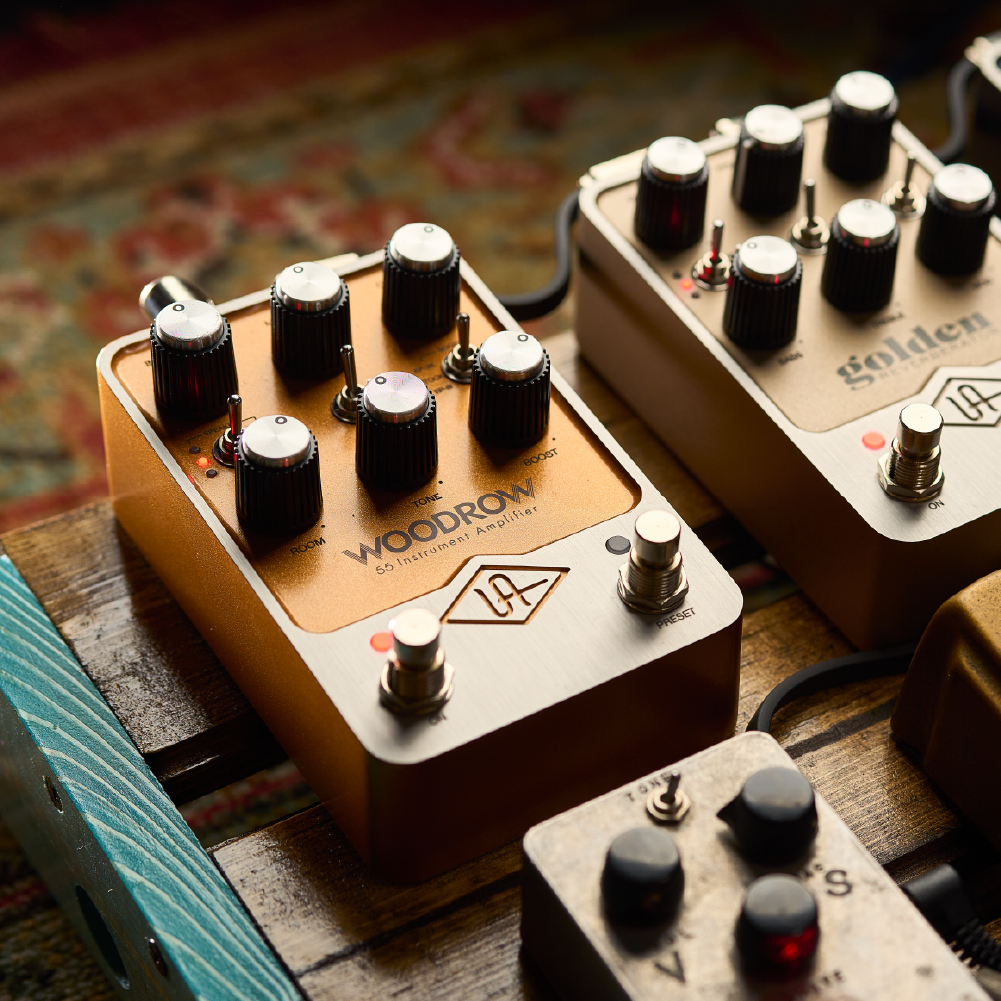 Universal Audio Universal Audio / Woodrow '55 Instrument Amplifier Emulation Pedal 效果器 (GPM-WDR) <台灣代理公司貨> 第 5 張圖片｜三峽效果器