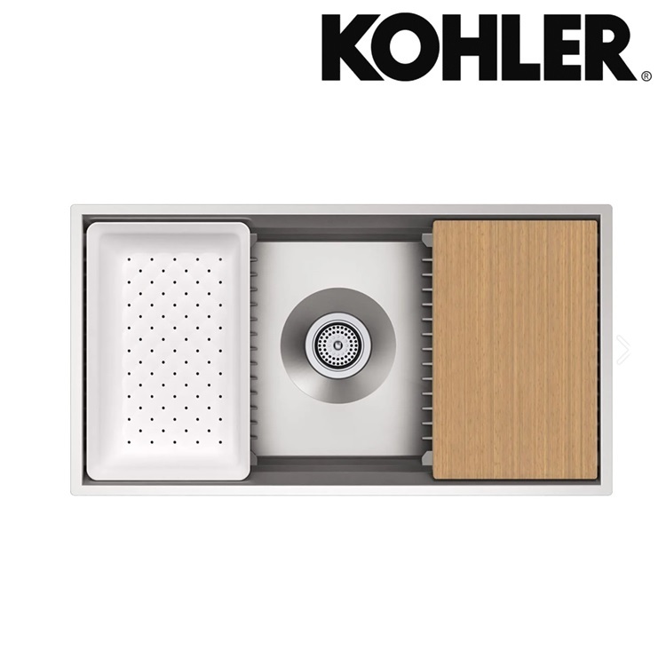 Kohler "Prolific" K-23651T-C-NA Undermount Single-bowl Workstation Kitchen Sink *Display Item*