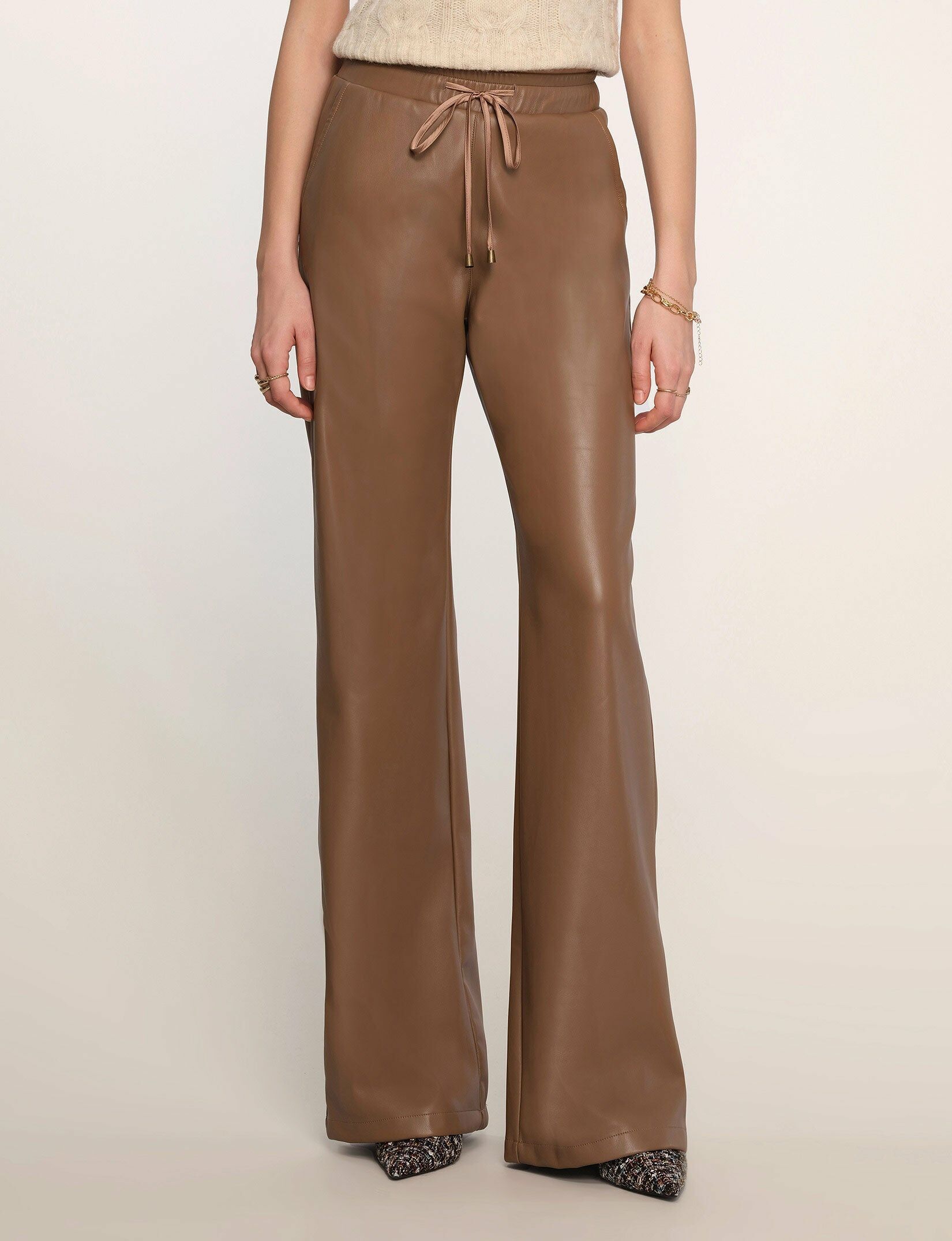 Neida Faux Leather Pant