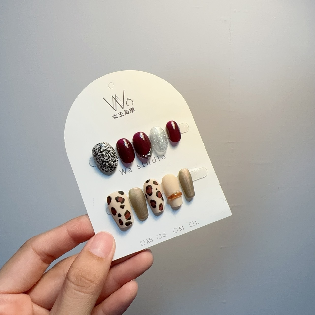 秋冬款純手工穿戴甲(下單後可以按客服討論尺寸