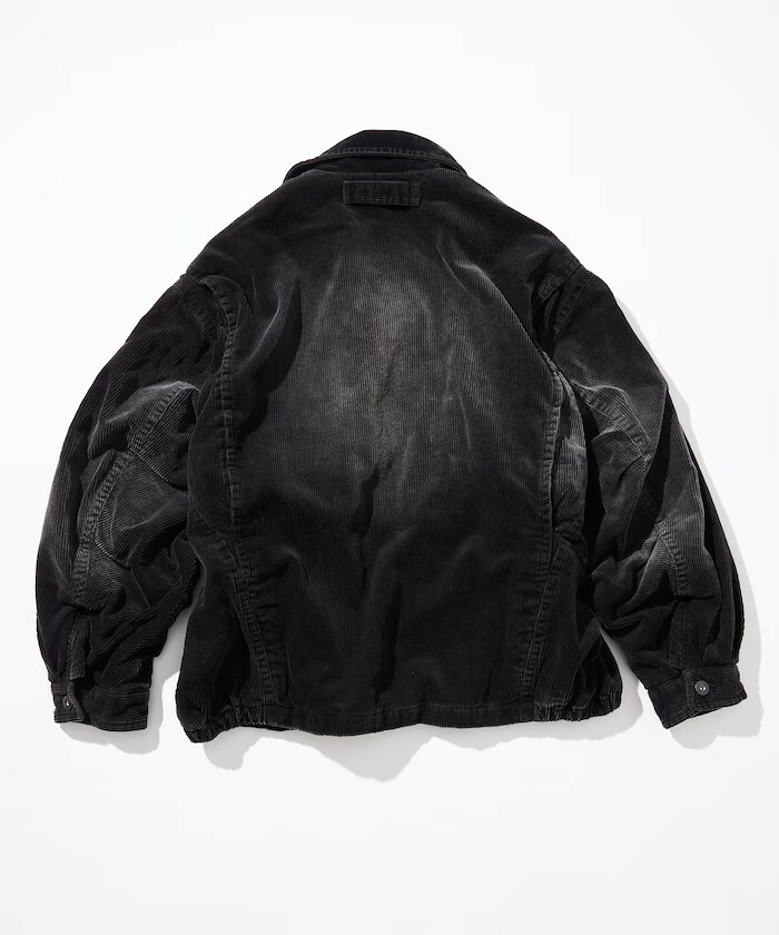 "代購" Nautica 24F/W Fade Washed Padding Corduroy Blouzon 漸層水洗燈芯絨外套