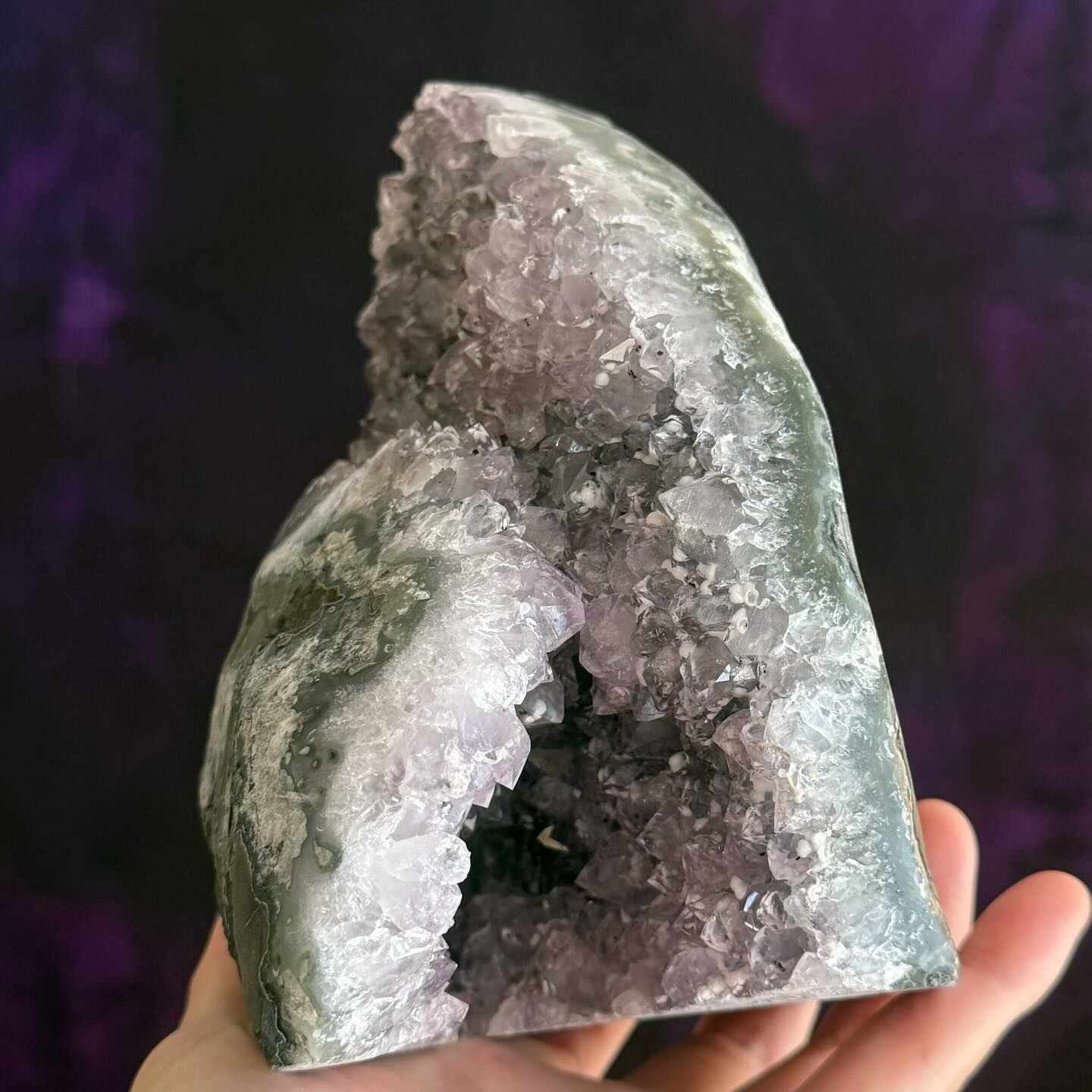 [原石] 紫水晶鎮 紫水晶晶洞 水晶擺件 風水石