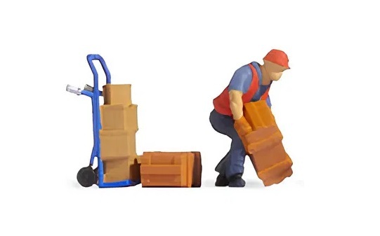 Noch 16526 HO規 小場景.倉庫工作