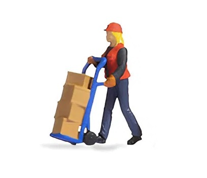 Noch 16527 HO規 小場景.倉庫工作