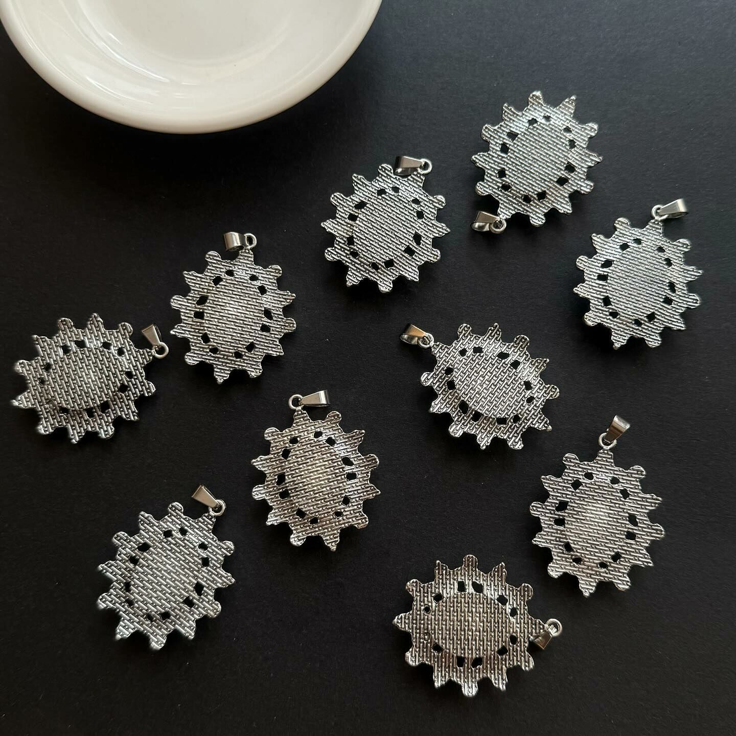 [原石] 水晶項鍊吊墜 東菱玉、粉晶、虎眼石、紫水晶