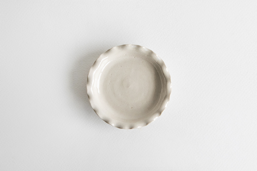 角田淳 - 摺邊皿 / 3寸