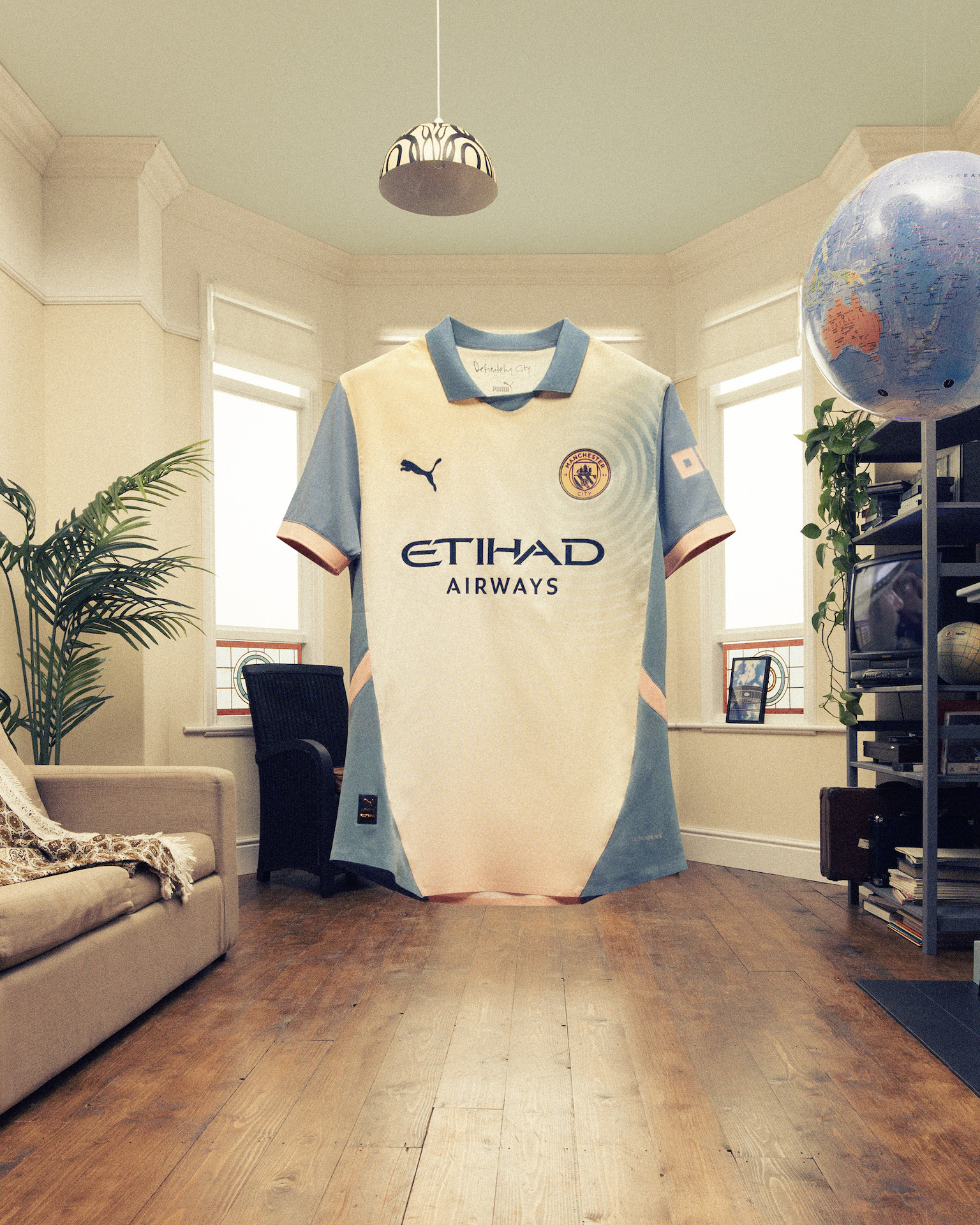 2024 Manchester City  Definitely City 4th Away Shirt