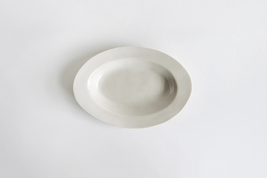 角田淳 - 橢圓皿 / 迷你
