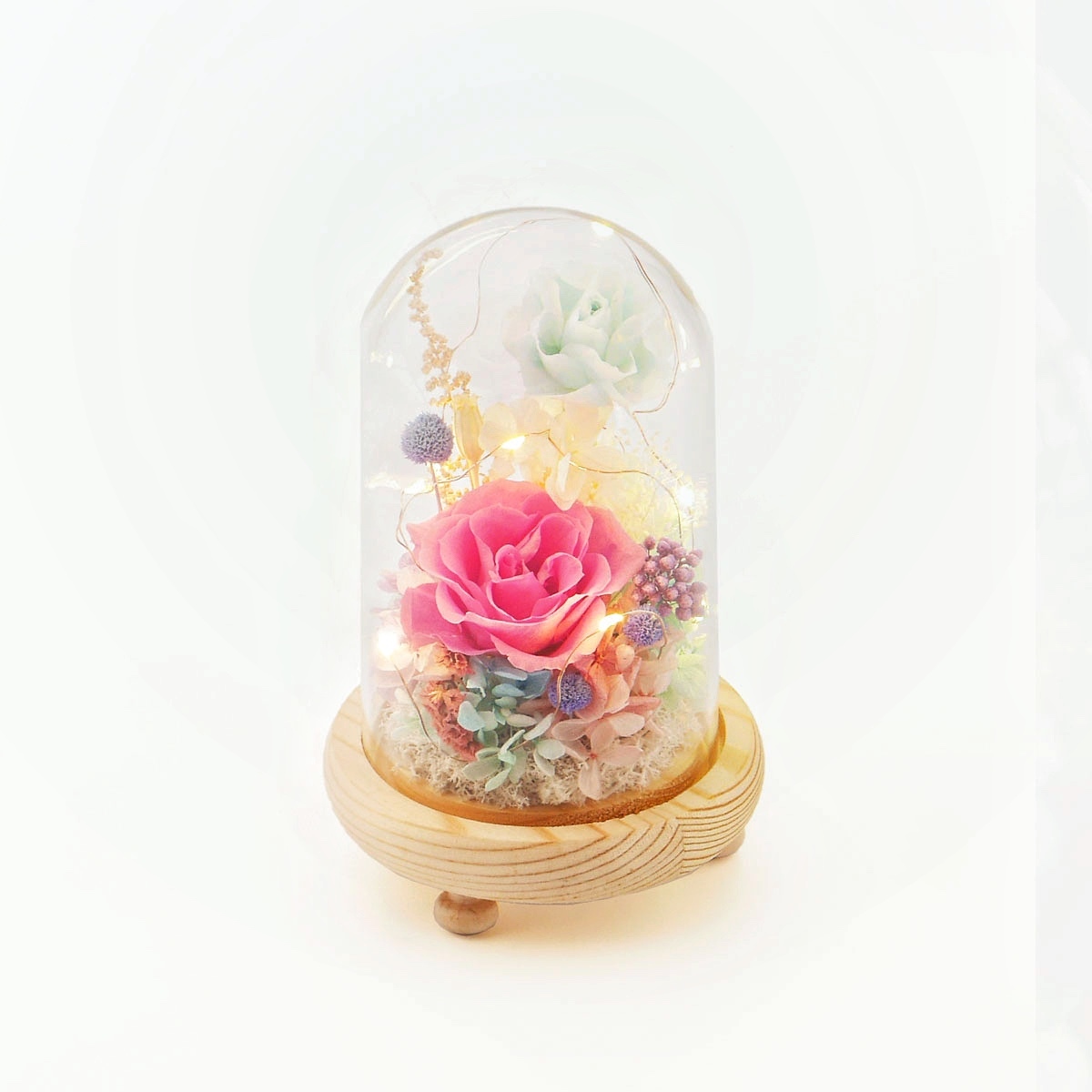 【戀人的樂章】長型玻璃花盅-小