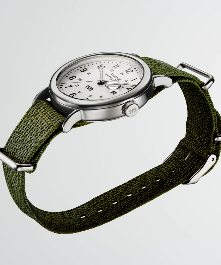 萬年鐘錶 - TIMEX 天美時   Weekender  簡約帆布錶帶冷光功能休閒男錶  TW2W86000  錶徑40MM