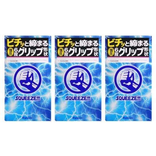 日本相模Sagami 六段緊乳膠安全套（10片裝）三盒裝