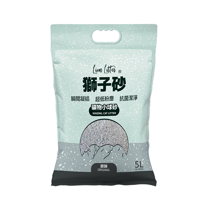 (限時優惠$70/4包)獅子砂 礦物小球砂 5L