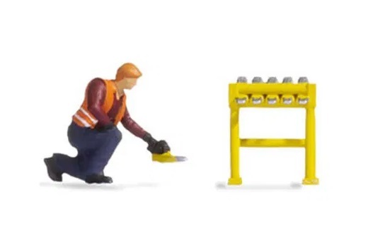 Noch 16531 HO規 小場景.軌道工作