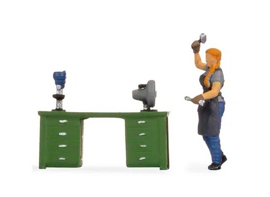 Noch 16515 HO規 小場景.女工匠工作